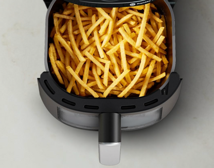 Philips-Airfryer der Serie 2000 – 4,2 l Fassungsvermögen, RapidAir-Technologie, 13-in-1-Voreinstellungen, Touchscreen-Steuerung, Kochfenster, bis zu 90% weniger Fett (NA221/00)